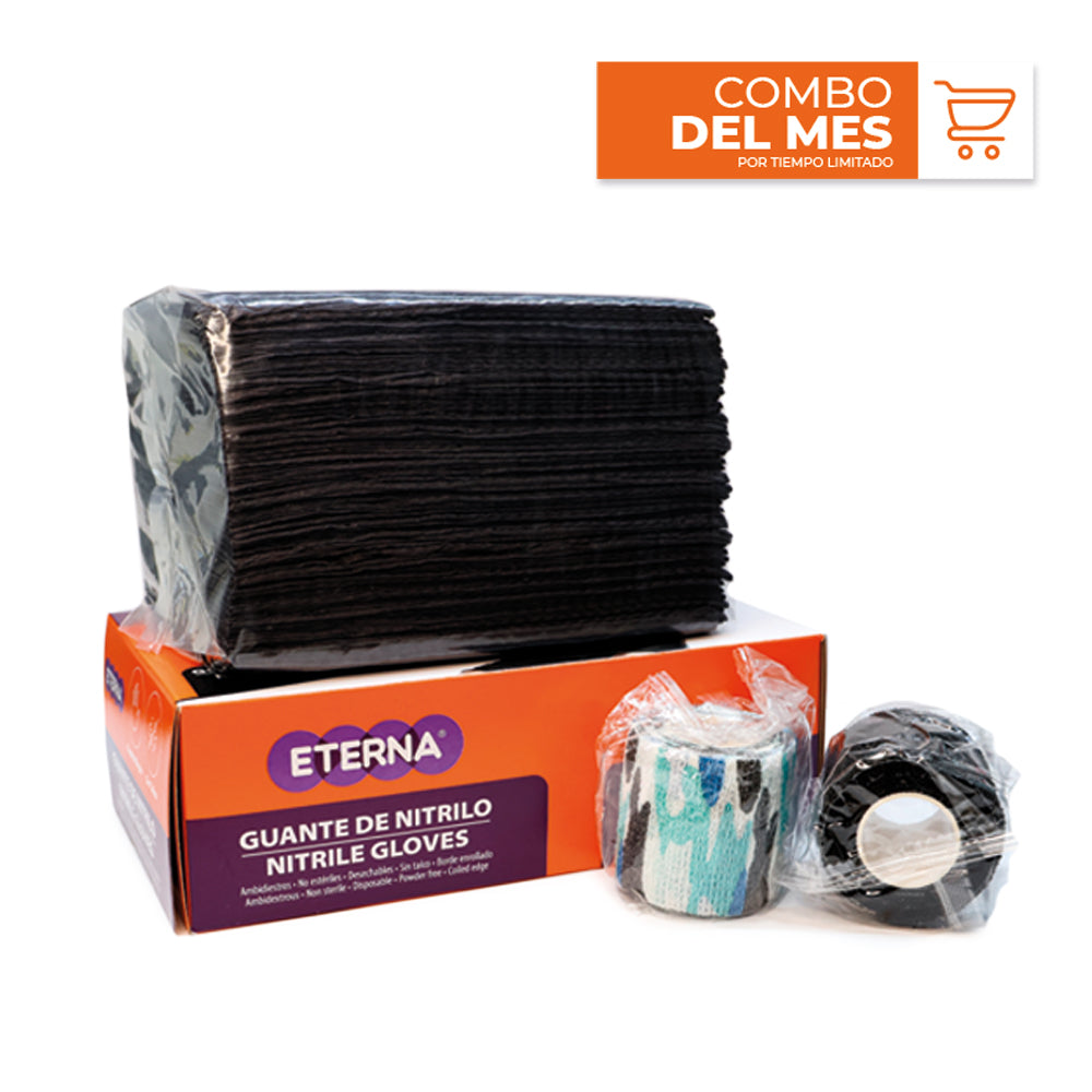 Combo de Guantes + Campos + Coban