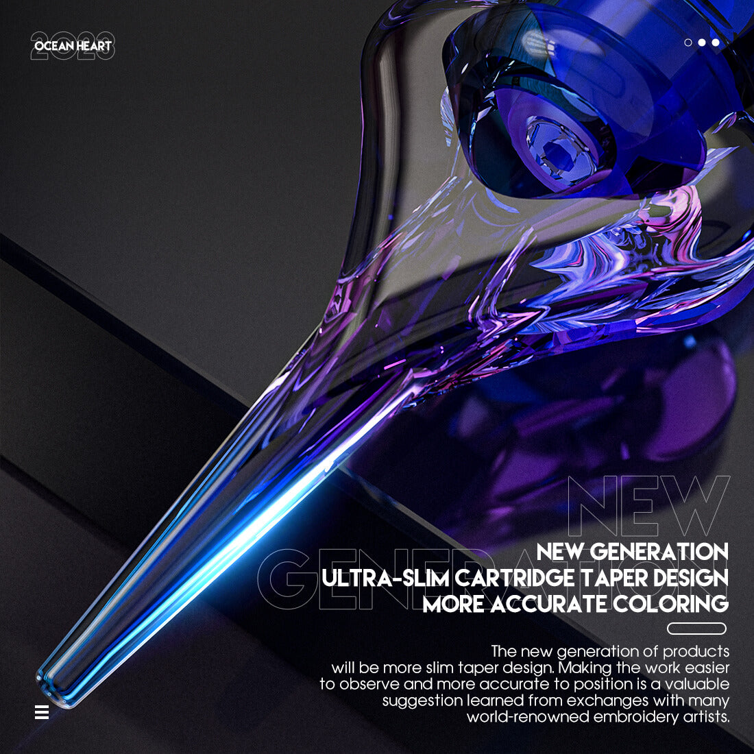Aguja Rotativa Mast Ocean Heart