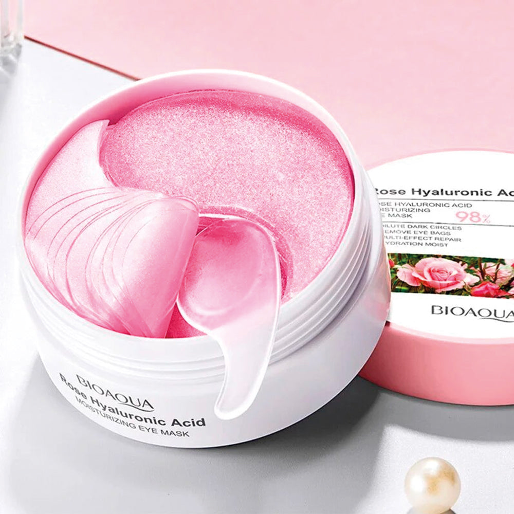 Parches de Rosas Para Ojos Bioaqua