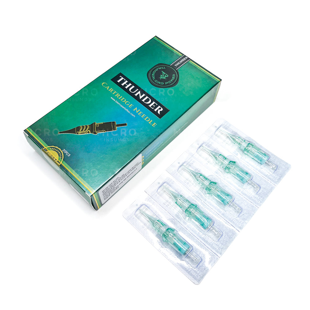 Aguja Rotativa Thunderlord Power Verde