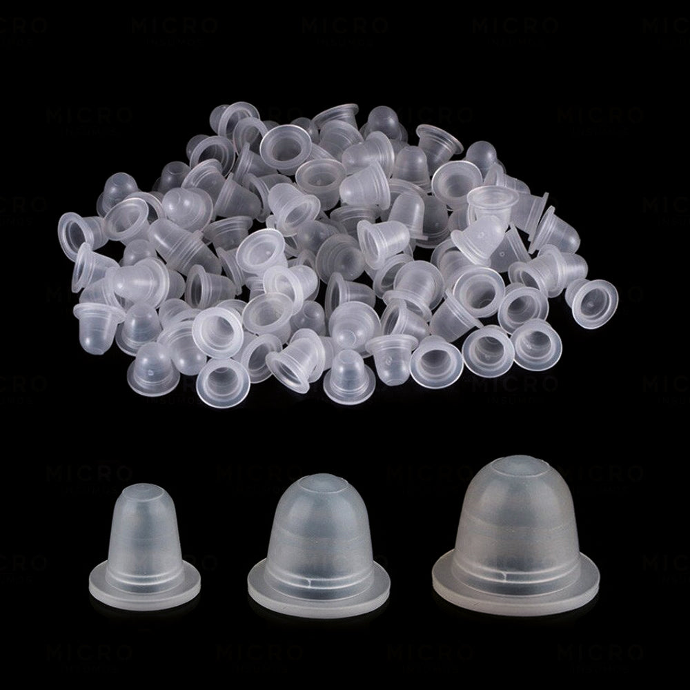 Cups de Silicona Porta Pigmento