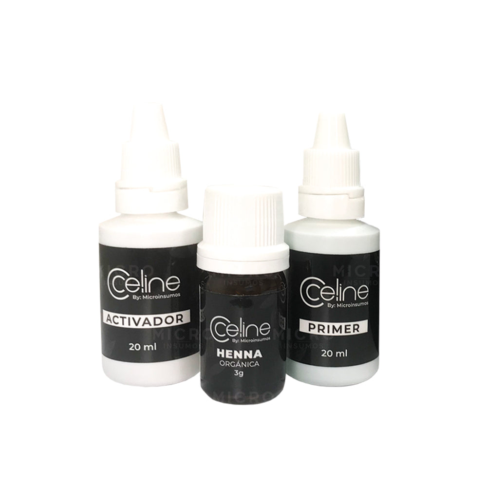 Brow Henna Celine - Castaño Oscuro