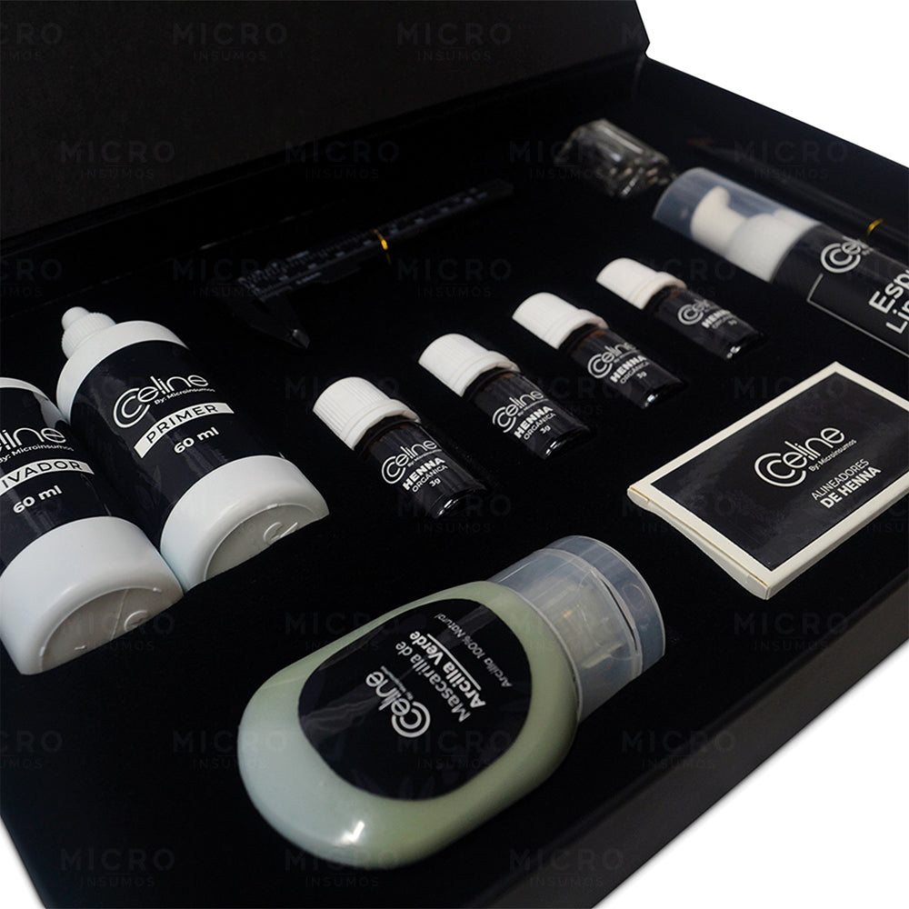 Brow Henna Celine Kit Profesional Completo