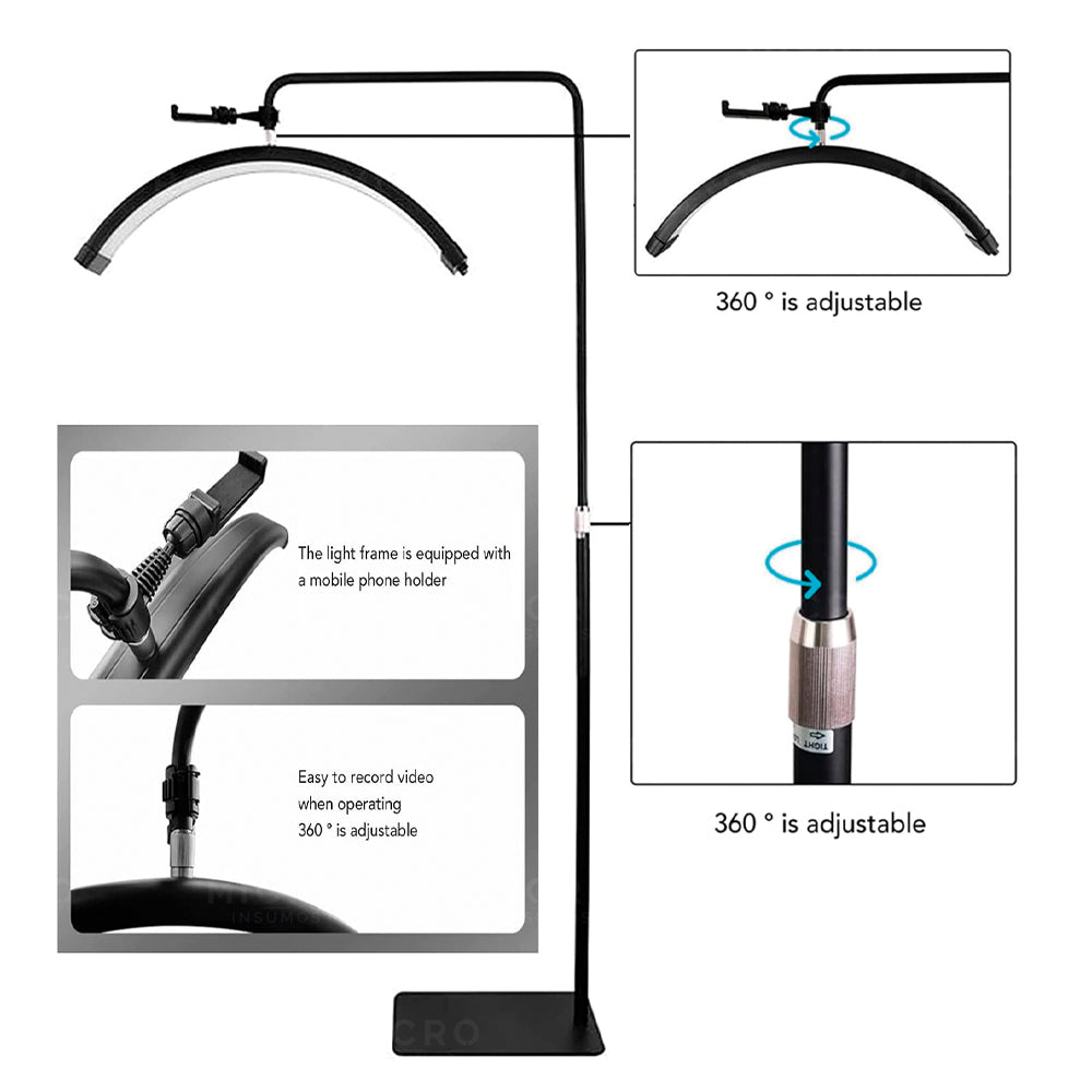Lampara Led Media Luna
