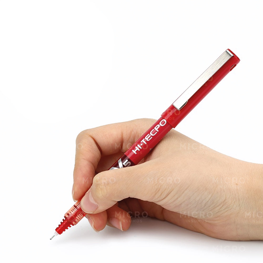 Lapicero en Gel Rojo