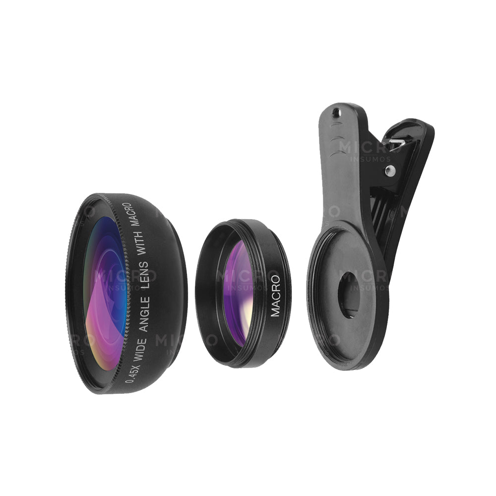 Kit de Lente Macro 2 en 1