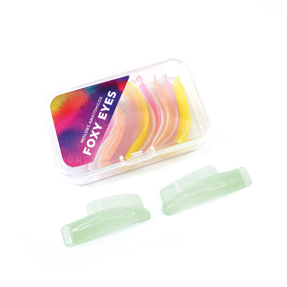 Kit Moldes Anatómicos Foxy Eyes (7 pares)