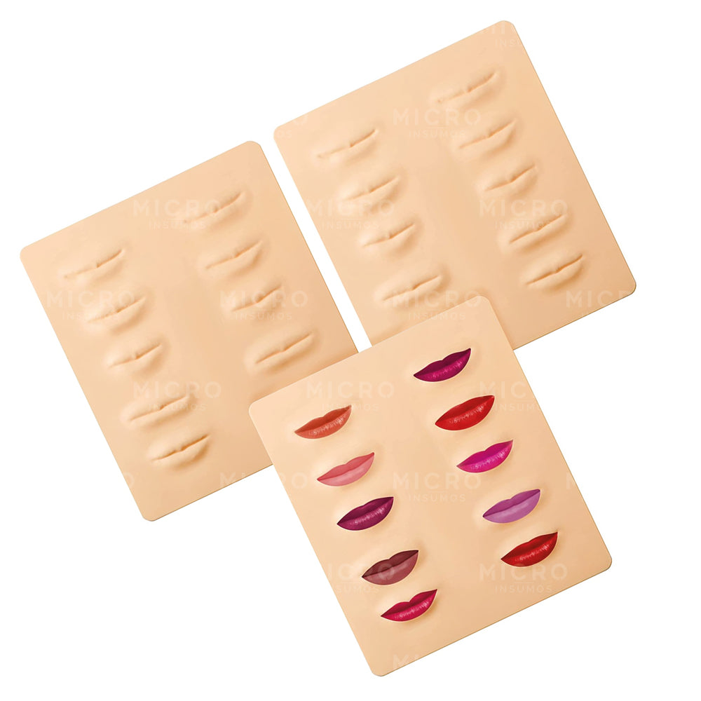 Piel Sintética 3D de Labios