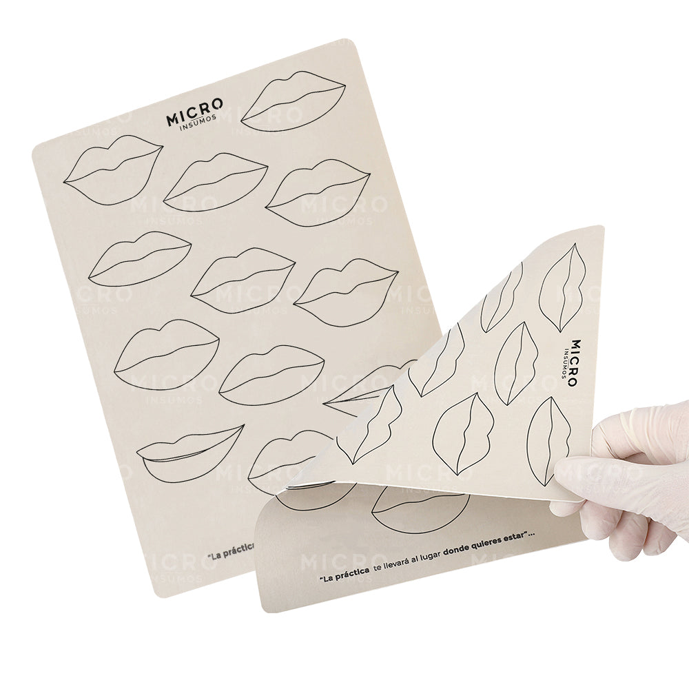 Piel Sintética de Labios