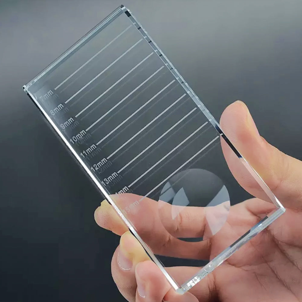Organizador de Pestañas en Cristal