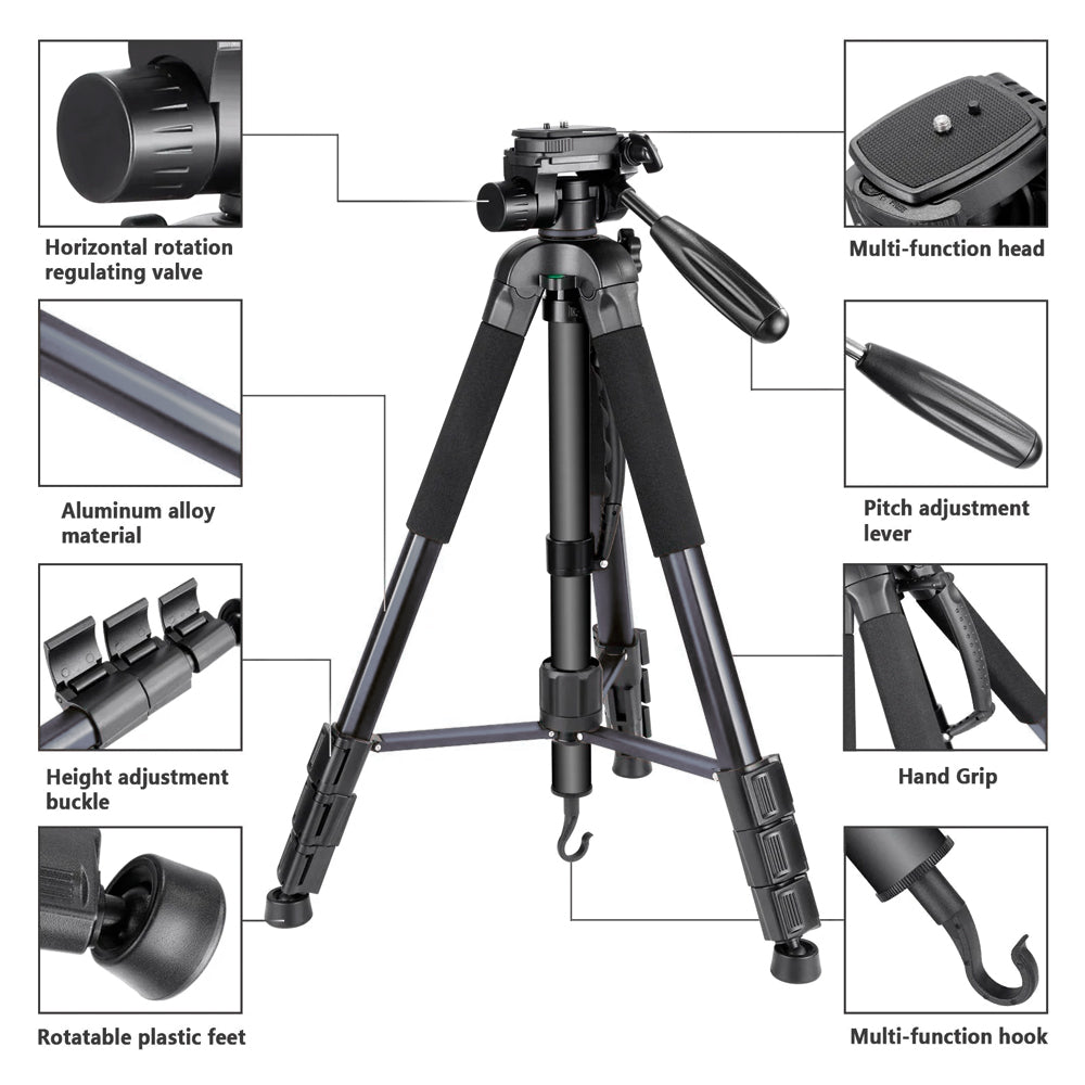 Trípode portátil NEEWER SAB264 de aluminio