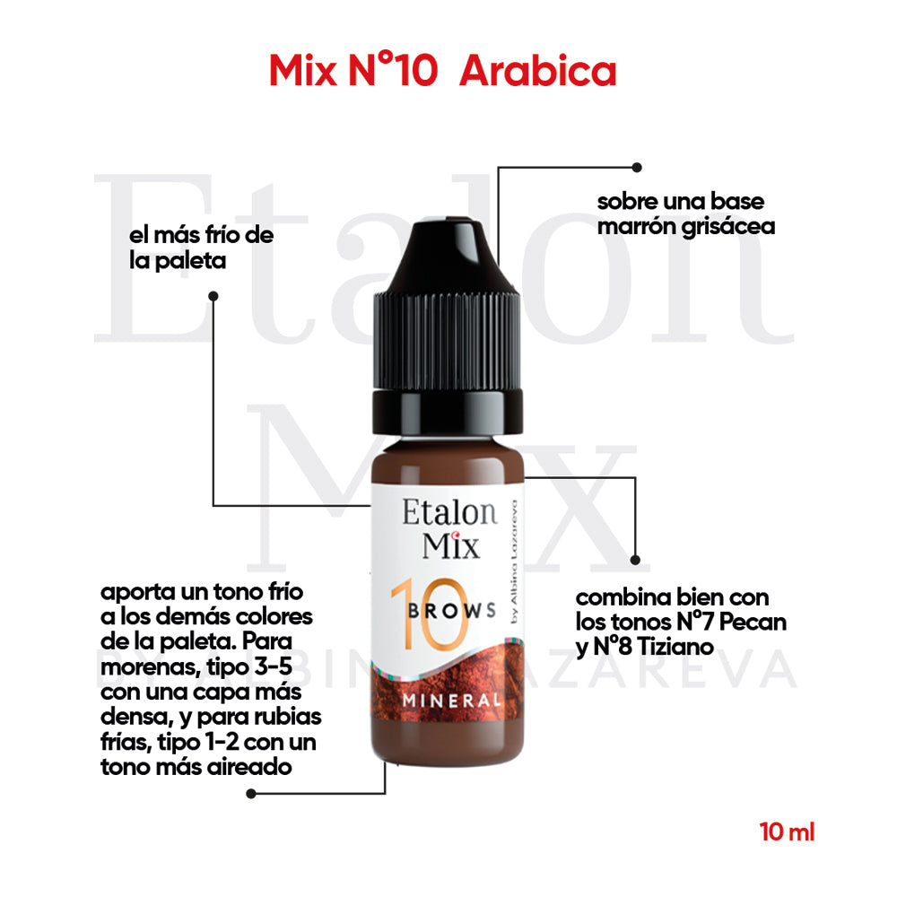 Pigmento Etalon Mix - Brows #10 Arabica
