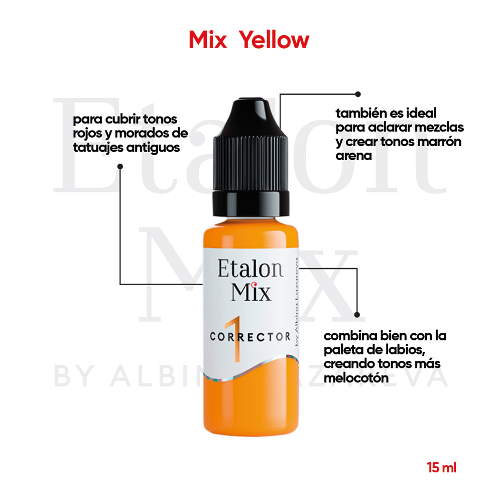 Pigmento Etalon Mix - Corrector #1 Yellow