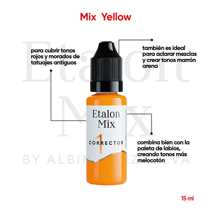 Pigmento Etalon Mix - Corrector #1 Yellow