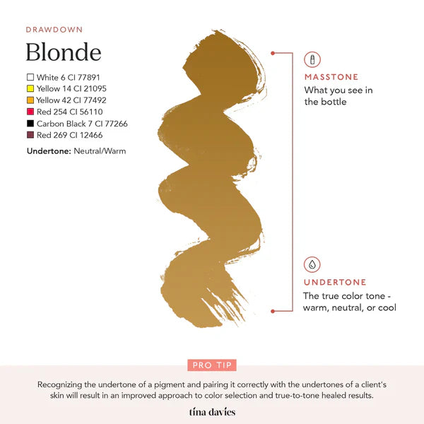 Pigmento Blonde - Tina Davies