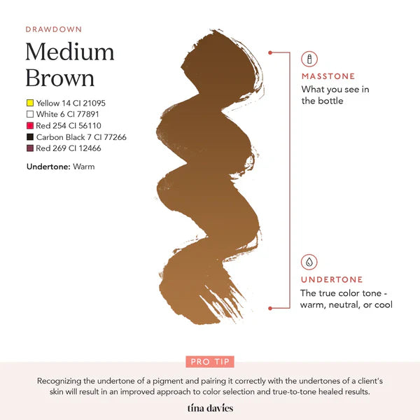 Pigmento Medium Brown - Tina Davies