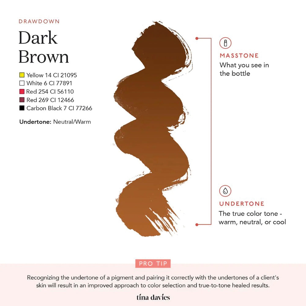 Pigmento Dark Brown - Tina Davies