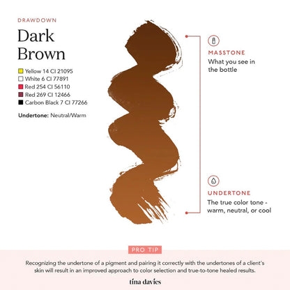 Pigmento Dark Brown - Tina Davies