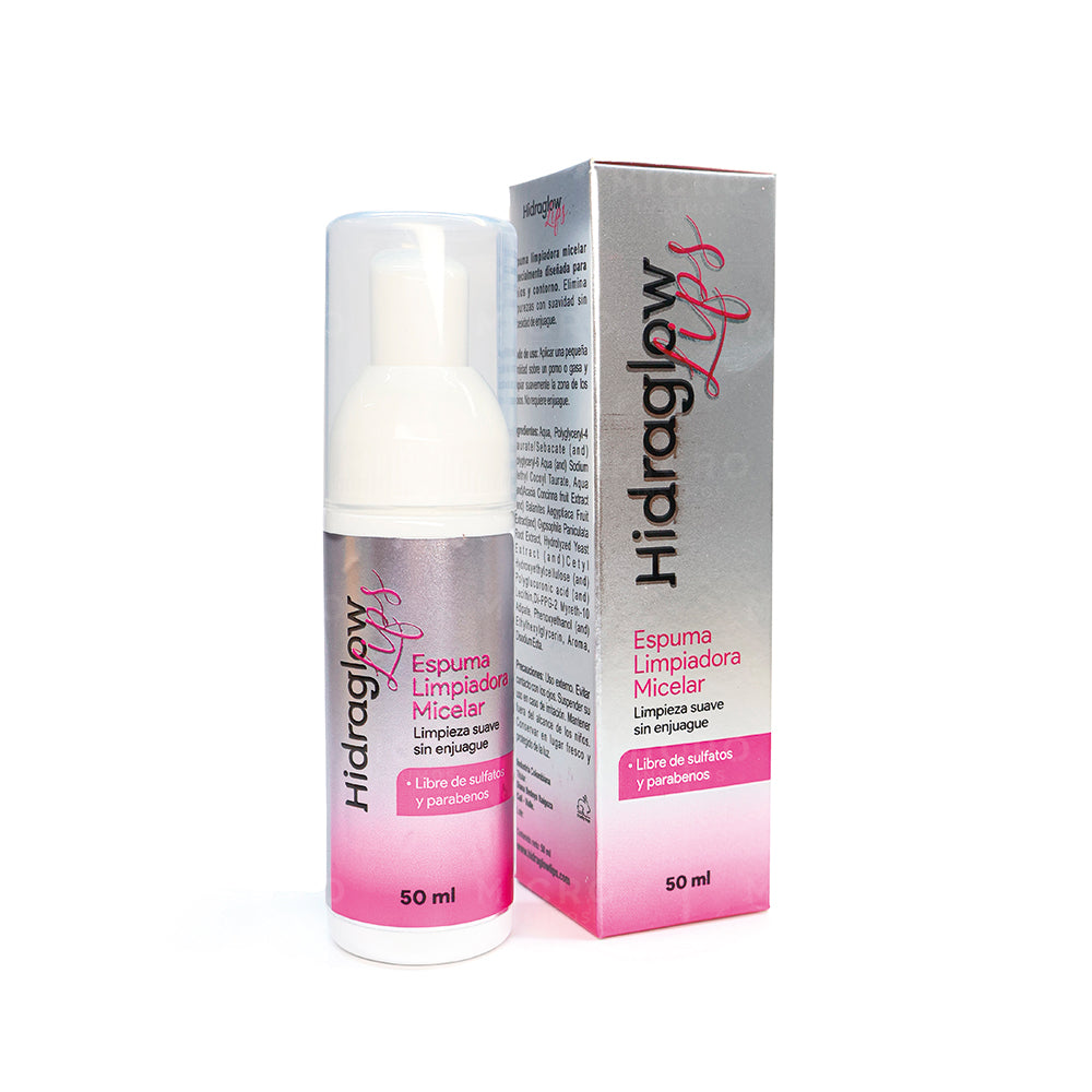 Espuma Limpiadora Micelar Hidraglow Lips