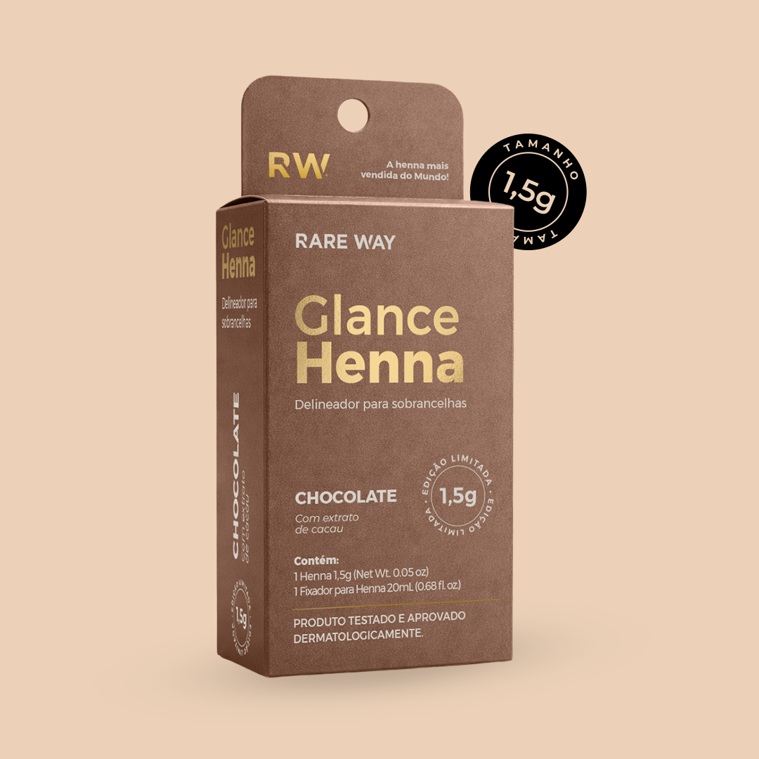 Glance Henna Chocolate - Rare Way