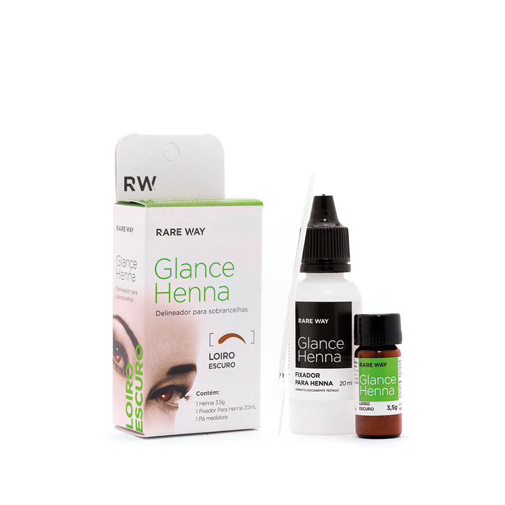 Glance Henna Loiro Escuro - Rare Way