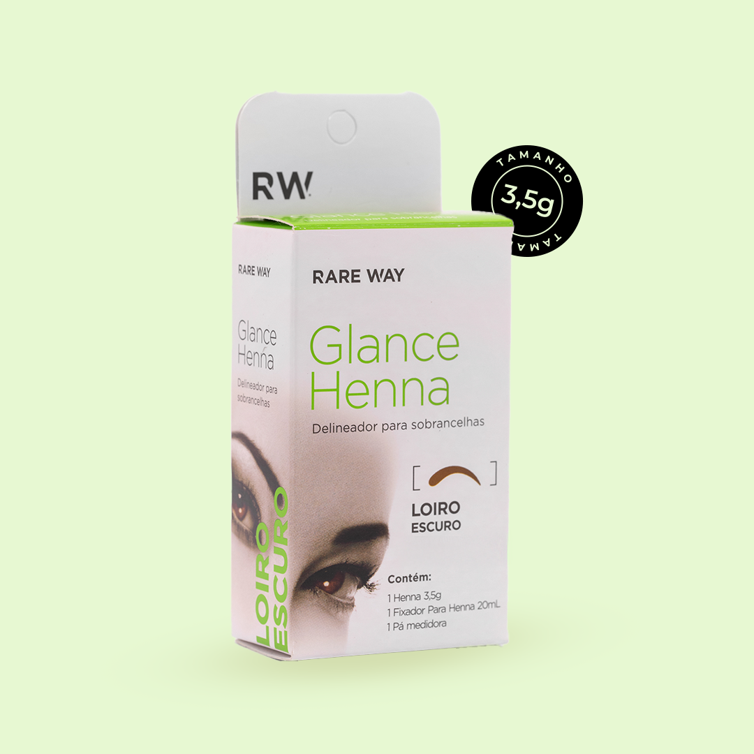 Glance Henna Loiro Escuro - Rare Way