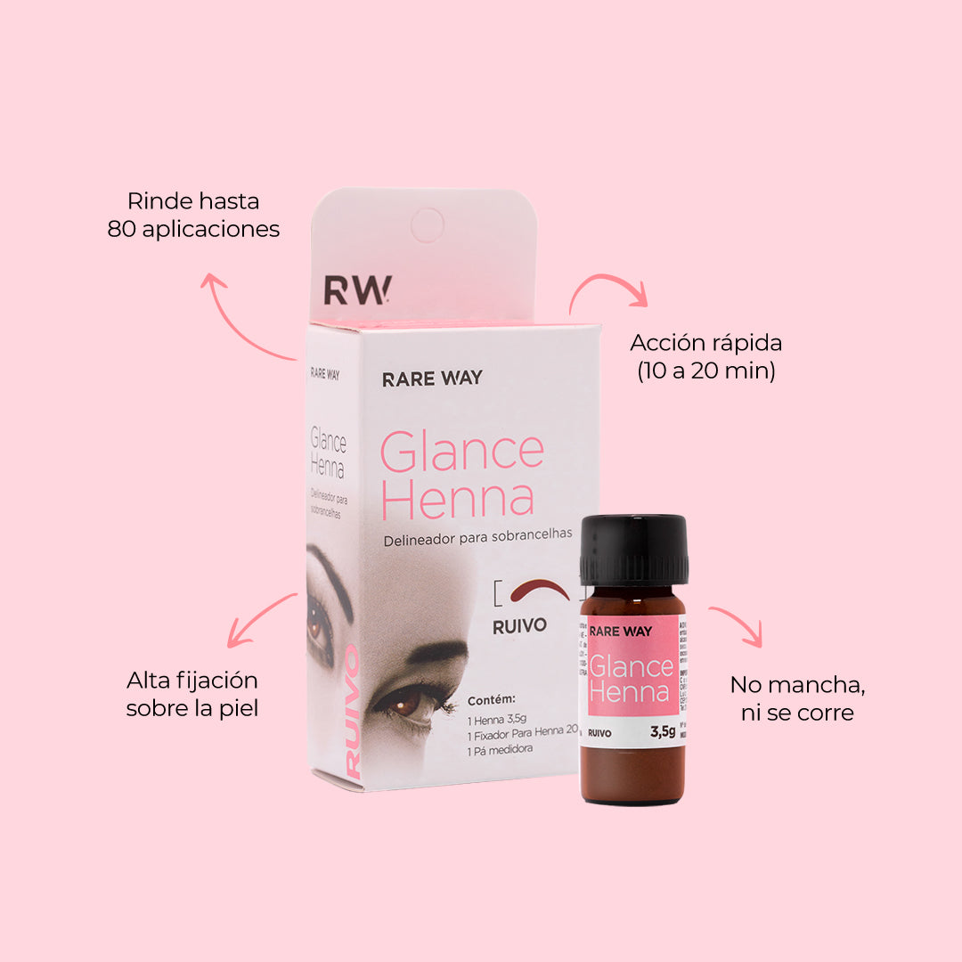 Glance Henna Ruivo - Rare Way