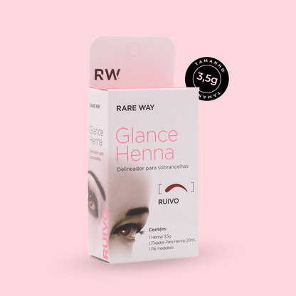 Glance Henna Ruivo - Rare Way