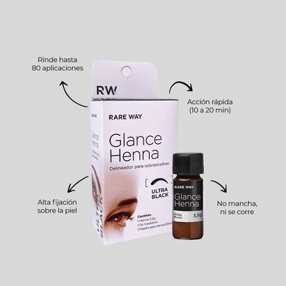 Glance Henna Ultra Black - Rare Way