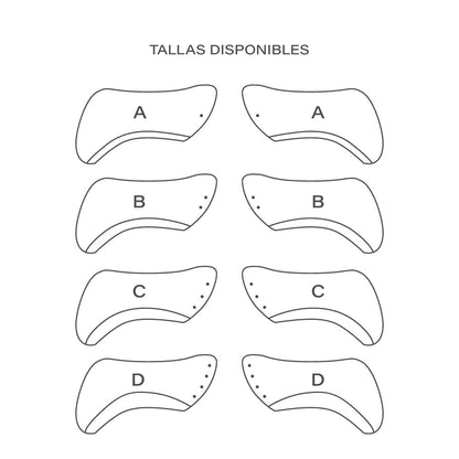 Moldes Anatómicos Pestañas Inferiores