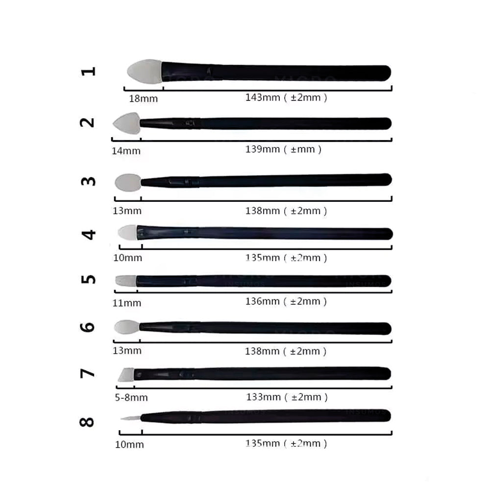 Kit de Pinceles de Silicona para Lifting